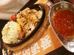 铁板鸡腿饭-爱语阳光餐厅(大同店)