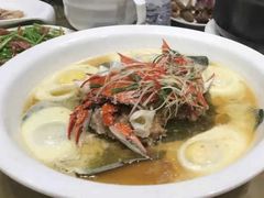 鸡蛋肉饼梭子蟹-三元宾馆-中餐厅