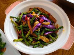 山茄长豆角-船歌·鱼水饺青岛菜(金狮广场店)