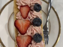 拿破仑抹茶小方水果拼盘-新侨三宝乐西餐厅(崇文门店)