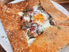 蘑菇熏肉荞麦可丽饼-RAC BAR(安福路店)