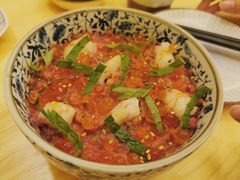 特色金枪鱼泥盖饭-鮨清日本料理