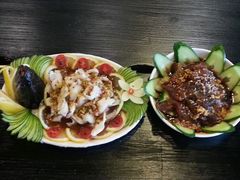 好吃的鱼忘记名字了～～-我去·春饼文化主题餐厅(国定路总店)
