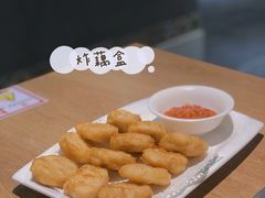 炸藕盒-直隶安家牛肉罩饼(建华店)