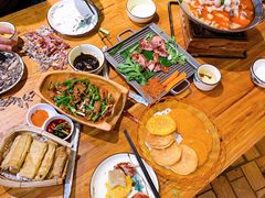 -老滇山寨•云南特色菜•地方菜•民族风情歌舞表演(金碧店)