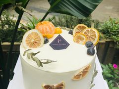 大橘为重主题生日蛋糕-艾加柒克蛋糕茶歇甜品台(春熙路店)