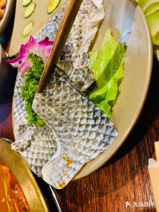 如在蜀老火锅(玉林店)通威鱼皮图片