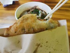 葱油煎饼-王记生烫牛杂面馆(兰陵路店)