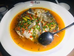 老坛剁椒蒸有机鱼头-举炊·寻湘记·新鲜现炒(临平西子国际店)