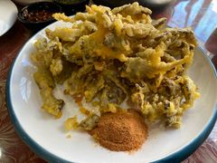 干炸鲜蘑-一块豆腐·海鲜·家常菜(李沧书院路店)