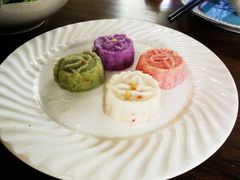 松花蒸米糕-漫渡庄绿岛花园•隐世庭园菜(滨湖店)