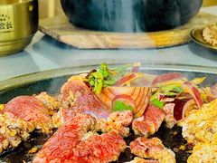 金会长鲜拌嫩牛肉-金会长自助海鲜·烤肉(人民广场店)