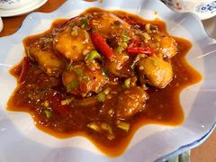 鱼香茄饼-天回镇何氏豆腐(总店)