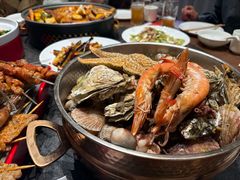 精品什锦海鲜锅-永红源啤酒·烧烤·海鲜·大排档(台柳路店)