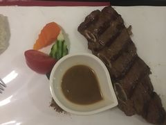 石锅黑椒牛仔骨乌冬面-华府盛宴大酒楼