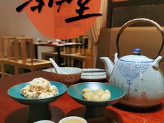 姜茶+迎客茶-潮堂(环球金融中心店)
