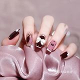 可爱甜美干枯玫瑰🌹胡蝶结🎀春夏美甲