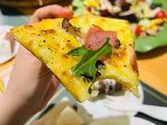 意大利腌肉香菇比萨-LUCCA卢卡西班牙海鲜饭(远洋广场店)