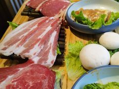 -明洞阿姨·韩式酱蟹烤肉·创意料理(三元桥店)