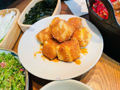 红糖糍粑-盡膳口福跷脚牛肉火锅(晶耀前滩店)