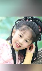 -后宫·古装汉服京剧儿童亲子全家福摄影