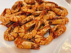 秘制干煎大虾-味可道美食坊(福基路店)