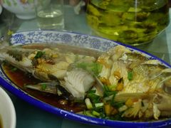 清蒸白水鱼-南花桥羊肉馆