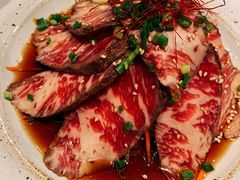 生拌牛肉-玄白·炭烤活鳗(上海首店)