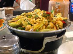 干锅有机菜花-巴依老爷新疆美食(马驹桥店)