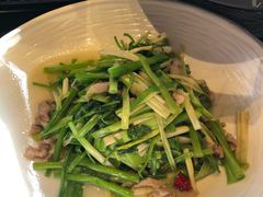 水芹炒肉-二十八里太湖船菜(吉祥路店)