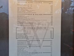 菜单-Wolfgang’s Steakhouse 沃夫冈牛排馆(上海白玉兰广场店)