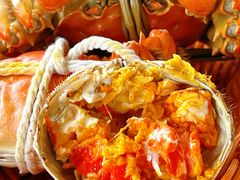 清蒸大闸蟹-蟹村草堂·苏式园林人文农家·大闸蟹