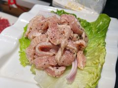 猪颈肉-牛味道炭火烤肉(湖前总店)