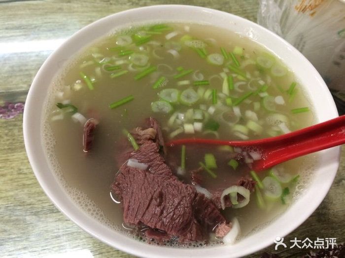 驴老大河间驴肉火烧(青泥洼桥店)驴肉汤图片 - 第3张