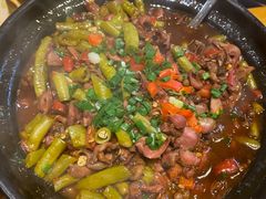 酸豆角鸽杂煲-小金鬼·煎饺·鸽子汤
