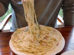 培根蛋黄酱意面-BISTROFIORE美伊娜(伊犁南路店)