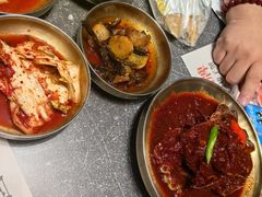 -草家酱蟹炭火烤肉店(珲春南路一店)