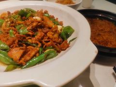 绿草地辣椒炒肉-绿草地·湘菜(7mall店)