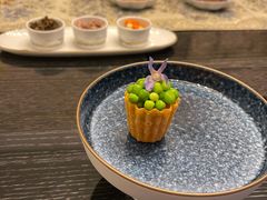 烟熏三文鱼•豌豆.-民国红公馆·艺文空间(颐和路店)