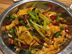 干锅千叶豆腐-海富荣·锅贴·陕菜家常菜(阳光城店)
