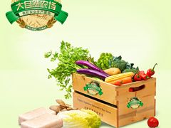 -大自然农场蔬菜草莓采摘园