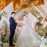 金色简洁婚礼|“LOVE GIFT”