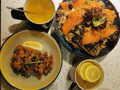 烟熏三文鱼杂菌沙拉-BE BRIGHT KITCHEN(正佳广场店)