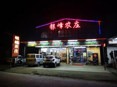 门面-银峰农庄·特色烧鸡·鲜无花果浸鸡