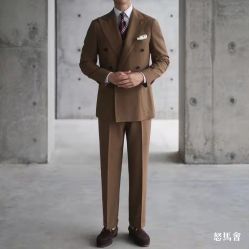 -怒马会 全麻衬西装高级定制