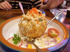 炸温泉蛋土豆泥沙律-仙隐小鹿中華の日料(正弘城店)