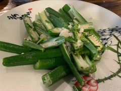 白灼秋葵-卧龙堡客栈·中餐厅(古北水镇店)