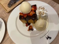 巧克力酱草莓土司-After You Dessert Cafe(CENTRALWORLD)