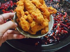 黄金蒜香酥肉-肥龙火锅(南坪店)
