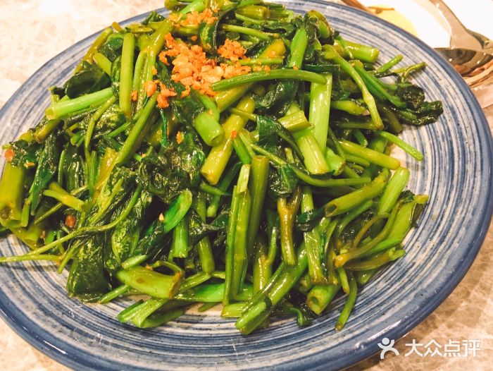 home thai·泰谣(西单大悦城店)虾酱炒通菜图片